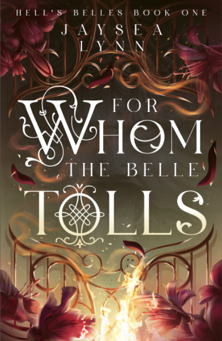 A book cover with the title for " for whom the belle tolls ".